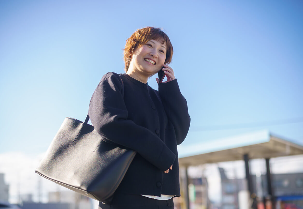 地域の方々のこれからを見守る、<br />
支える、意義のある仕事