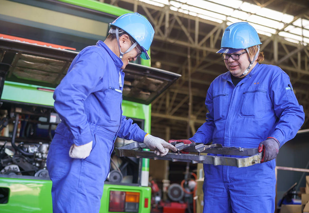 充実の研修と経験豊富な先輩達が<br />
いることでの計り知れない安心感