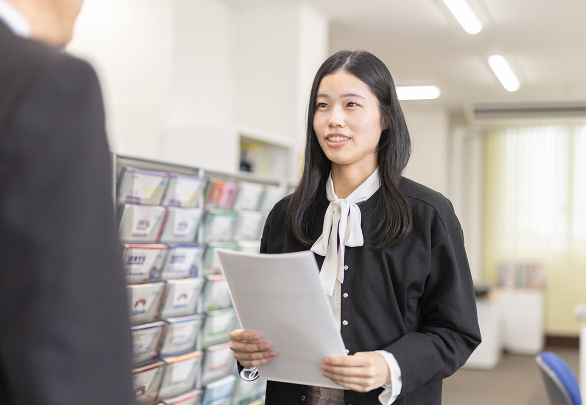 一つひとつ丁寧に。<br />
安心して営業スタートできた研修期間