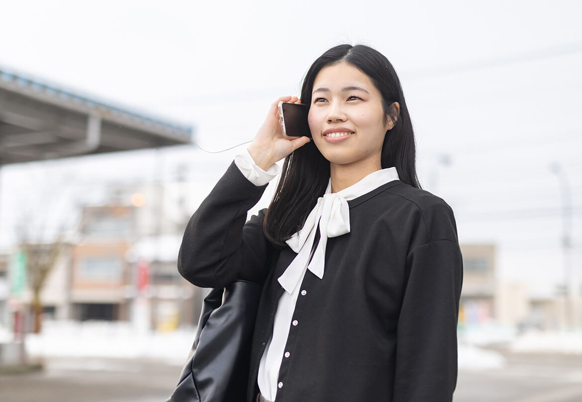 気負いすぎず、マイペースに。<br />
自分のペースを大切にできるから、ノビノビ働ける